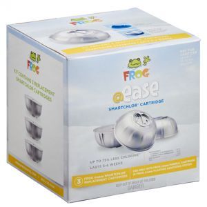 FROG® @ease SmartChlor Cartridge 3-Pack – Hot Tub Floating System Refills – part #01-14-3256